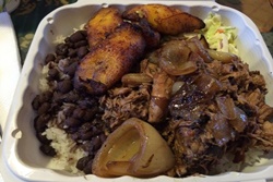 cture of food in a carton at bongos, a pet friendly restaurant in seattle, washington